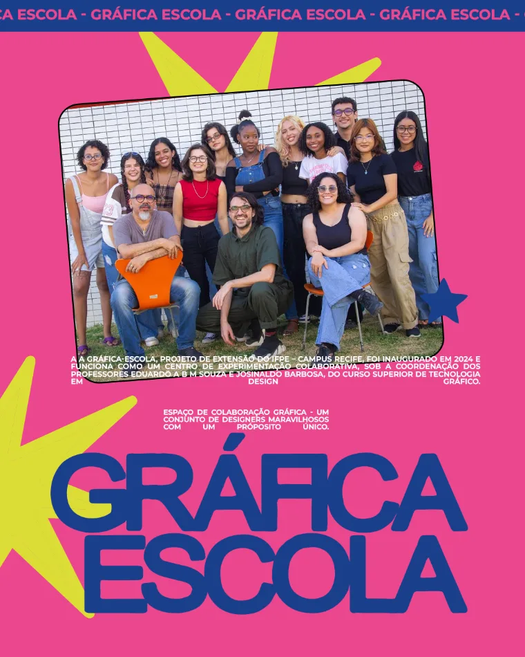 Aula especial com Gráfica Escola